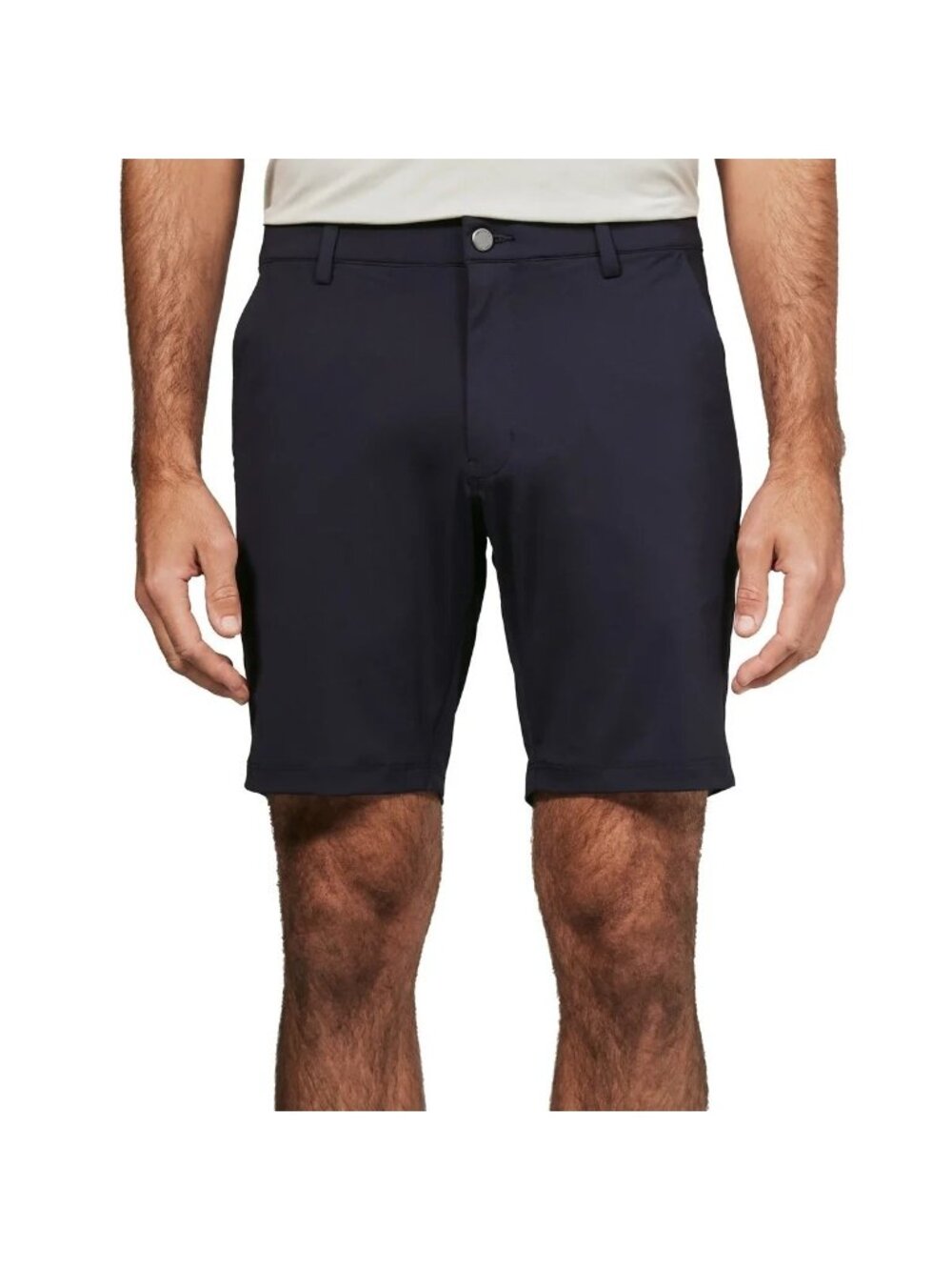 NWT Infinity Men's 38 Navy Performance Shorts With Stretch Waistband & Moisture